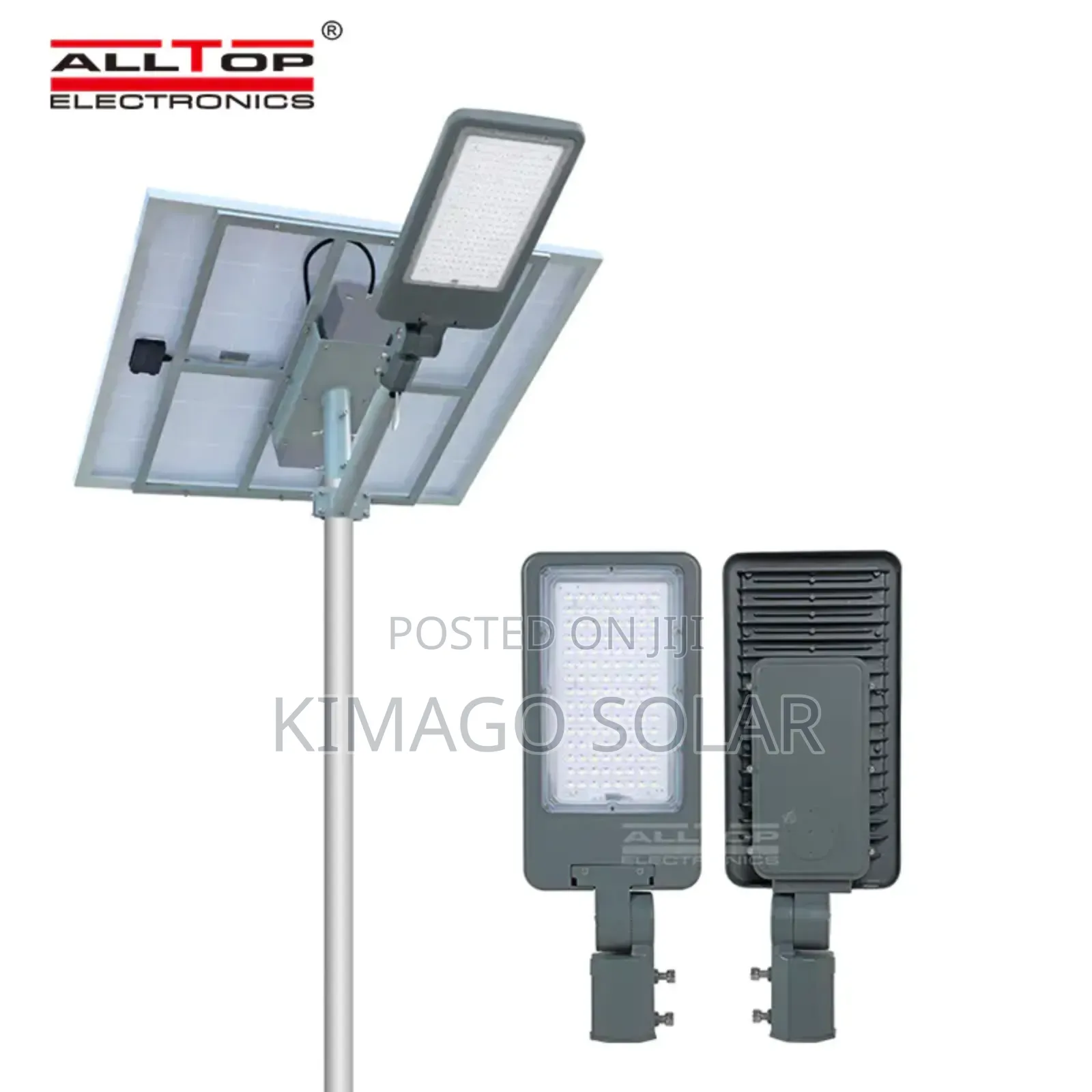 180w Solar Lights Load Project