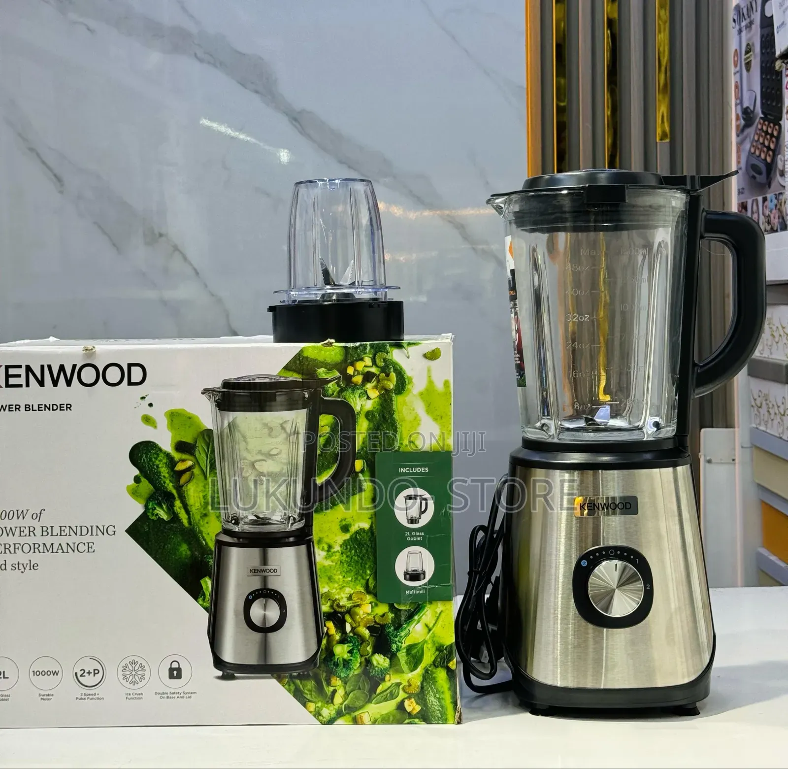 Blender 2 in 1 Kenwood Original Bkender