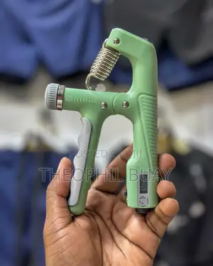 Hand Grip With Counter Green