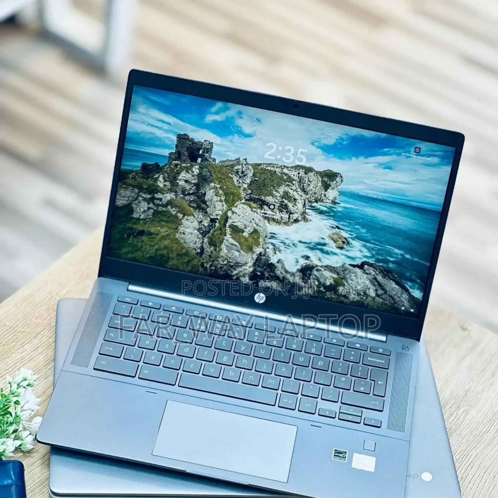 New Laptop HP Chromebook 14 8GB AMD Ryzen 3 SSD 256GB