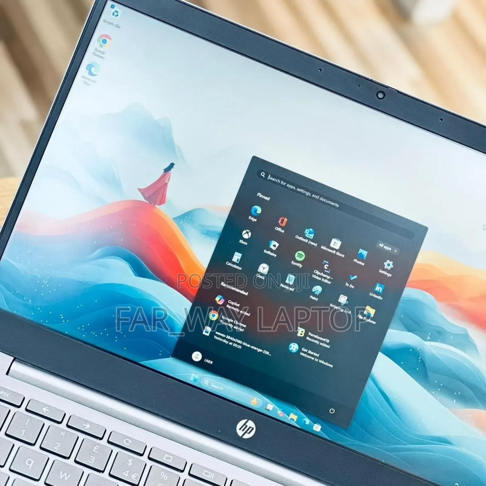 New Laptop HP Chromebook 14 8GB AMD Ryzen 3 SSD 256GB