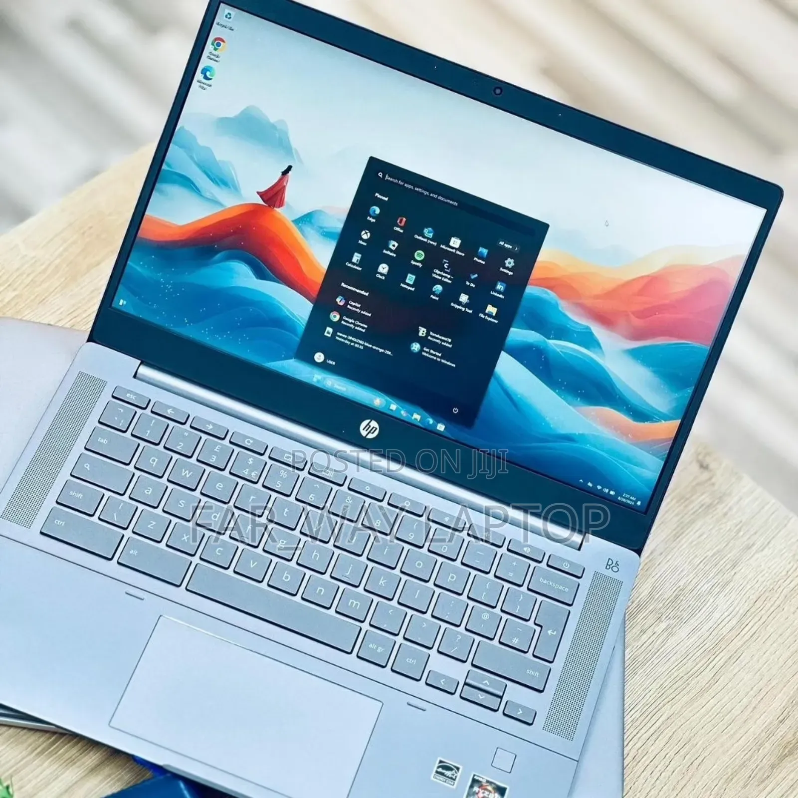 New Laptop HP Chromebook 14 8GB AMD Ryzen 3 SSD 256GB