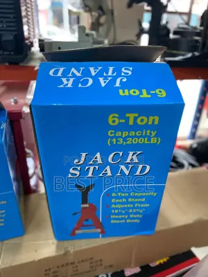 2 Pair Of Jack Stand 6 Ton Capacity