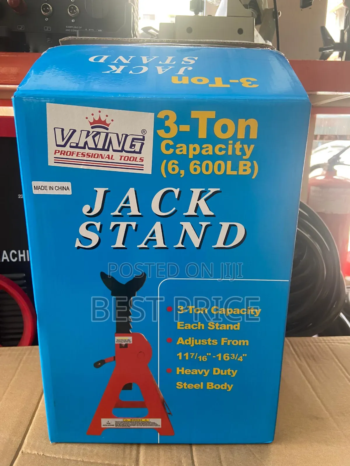 2 Pair Of Jack Stand 3 Ton Capacity