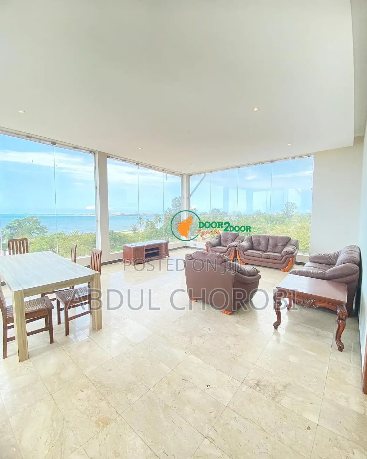 Furnished 3bdrm Penthouse in Mikocheni for rent