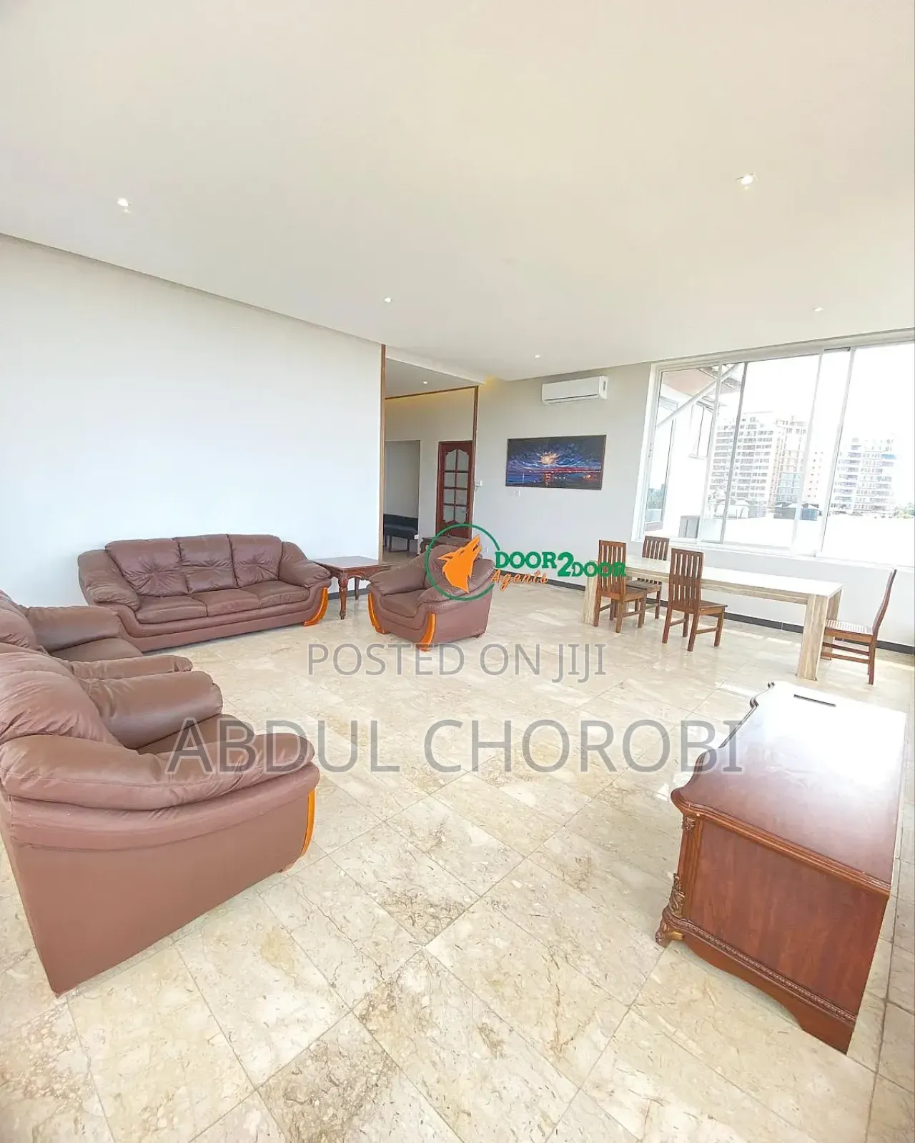 Furnished 3bdrm Penthouse in Mikocheni for rent
