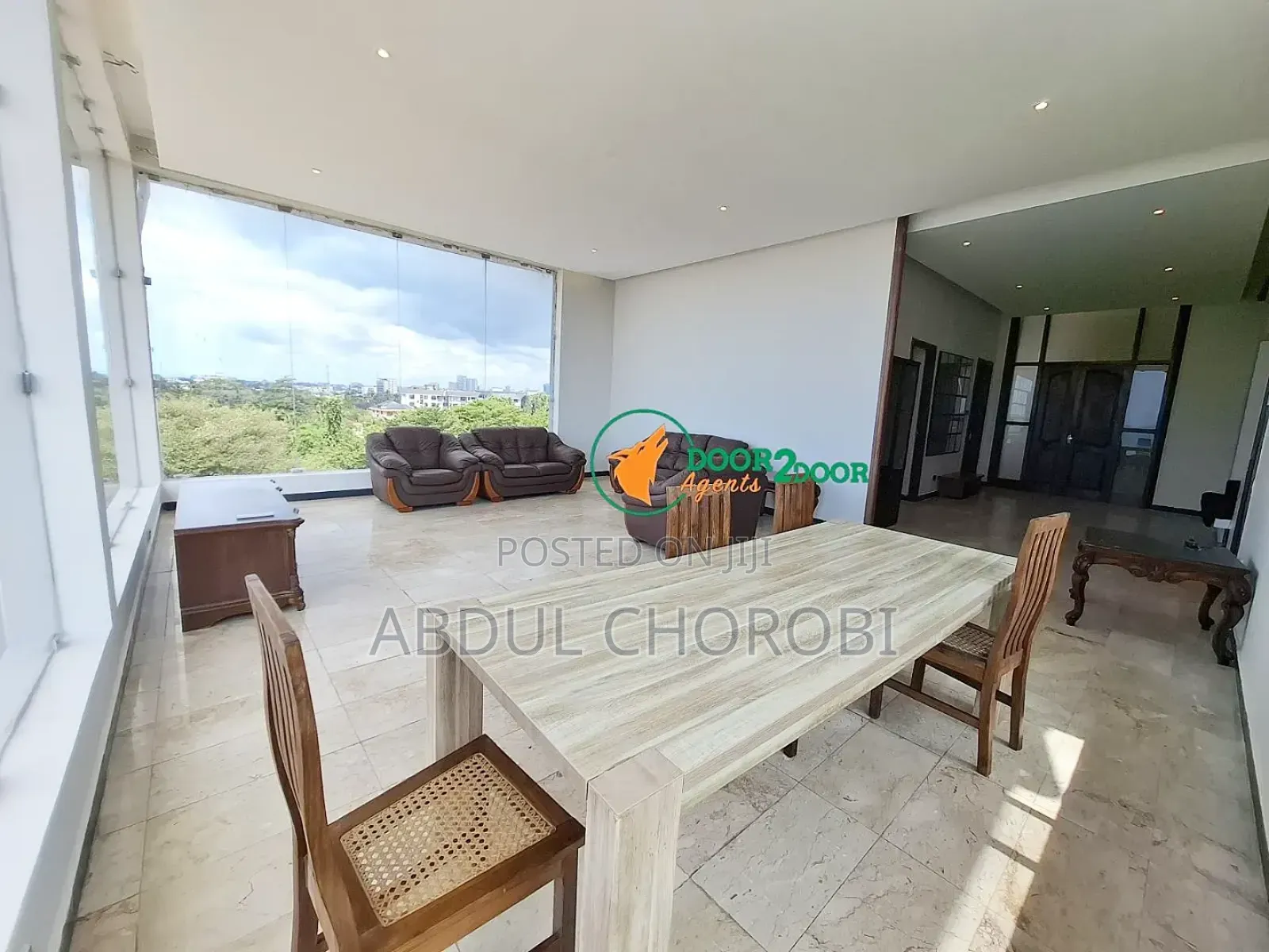 Furnished 3bdrm Penthouse in Mikocheni for rent