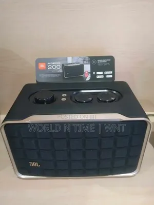 JBL Authentics 200 Smart Home Speaker With Wi-Fi, Bluetooth