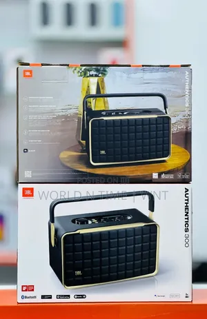 Photo - JBL Authentics 300 Wireless Bluetooth/Wifi Built in Battery