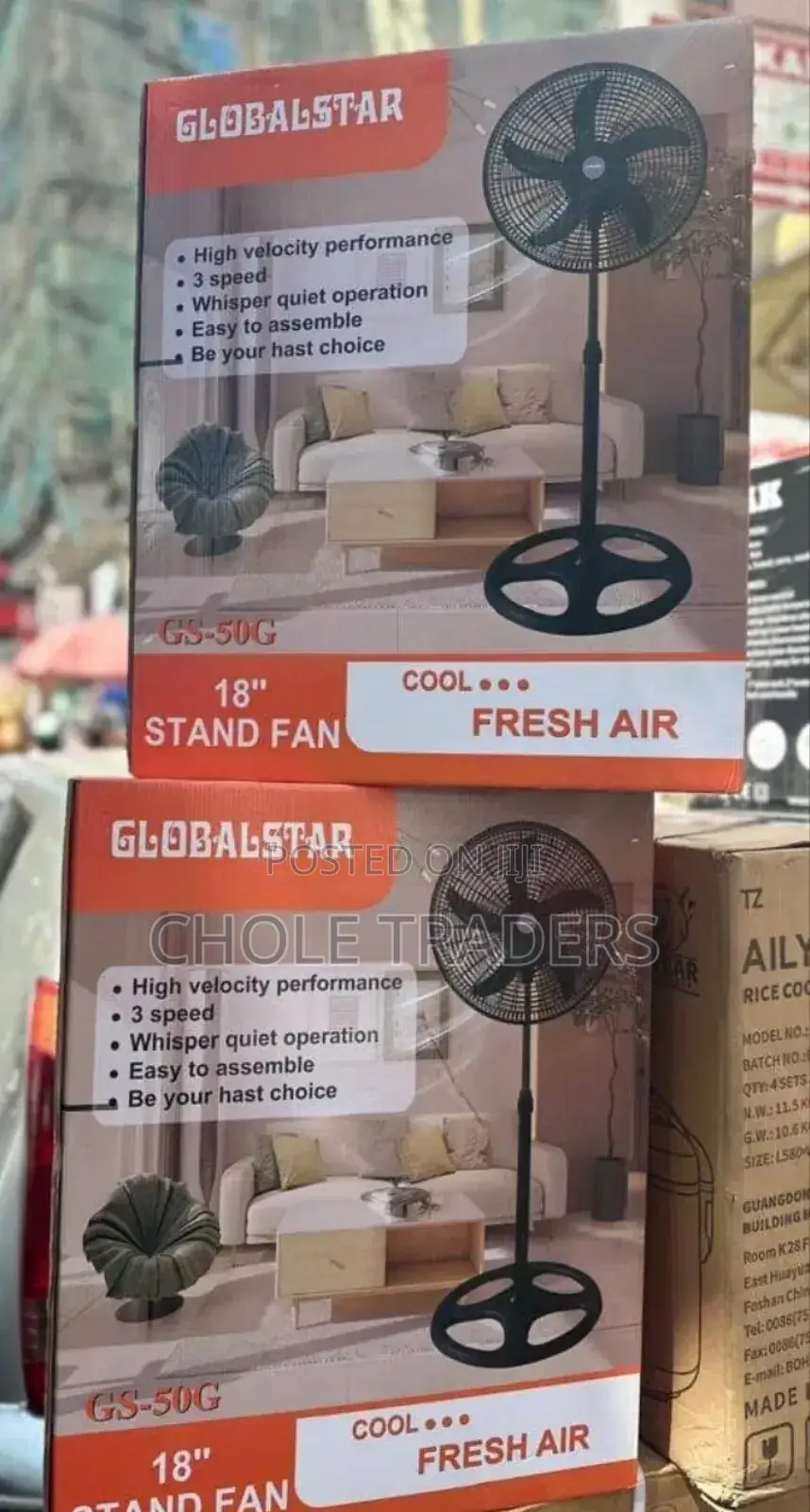 Gs-50g Stand Fan (18 Inches)
