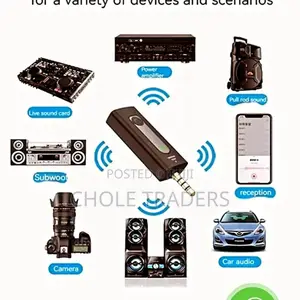 K-35 Wireless Dual Microphone With 1pin (Audio / Aux Pin)