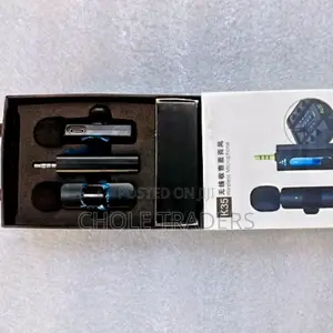 K-35 Wireless Dual Microphone With 1pin (Audio / Aux Pin)