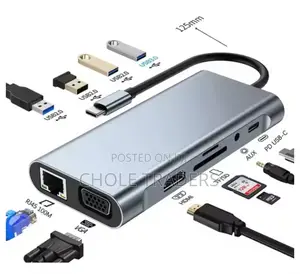 11 in 1 USB-C Hub Docking Station