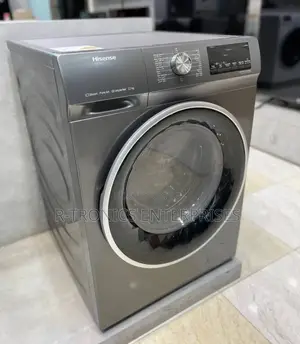 Hisense Titanium 12kg Front Load Automatic Washing Machine