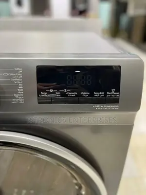 Hisense Titanium 12kg Front Load Automatic Washing Machine