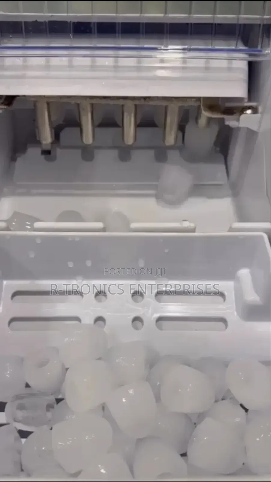 Automatic Ice Maker Two Size Cube With LED Control Panel