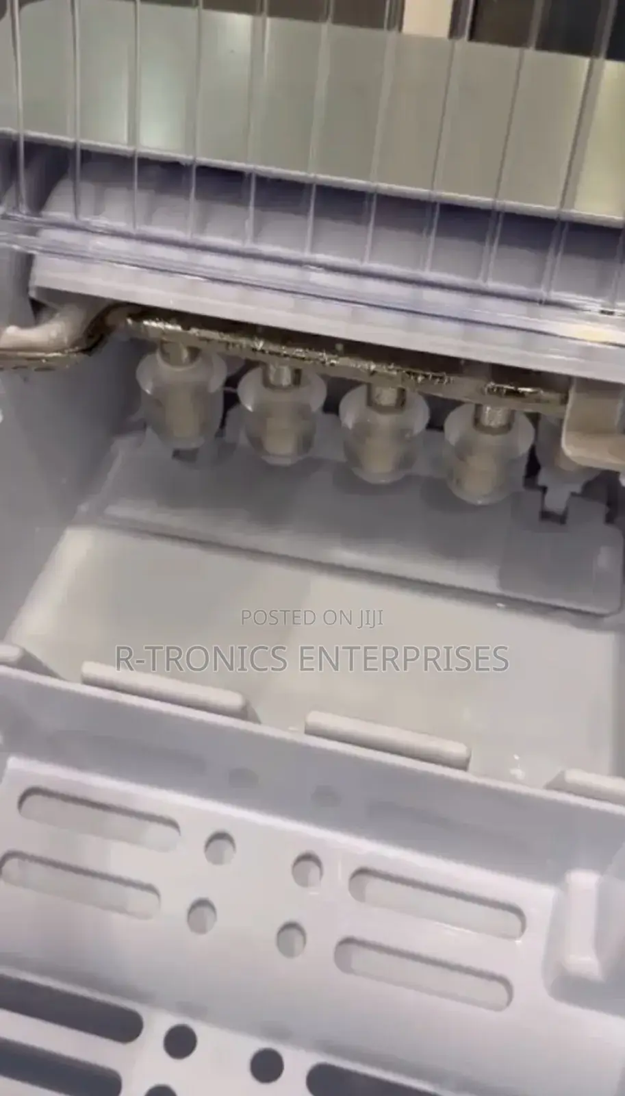 Automatic Ice Maker Two Size Cube With LED Control Panel