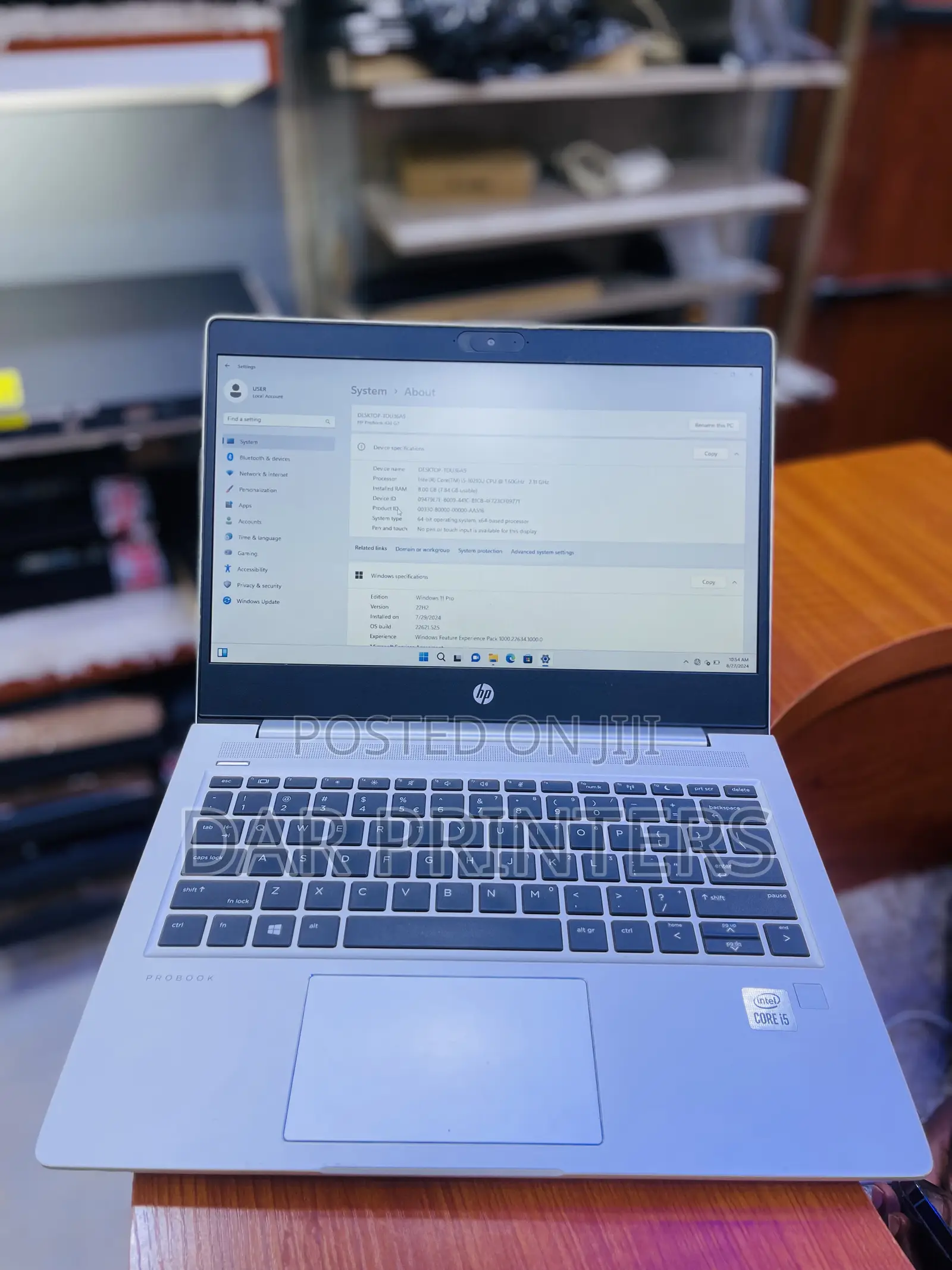 Laptop HP ProBook 430 G8 8GB Intel Core I5 SSD 512GB