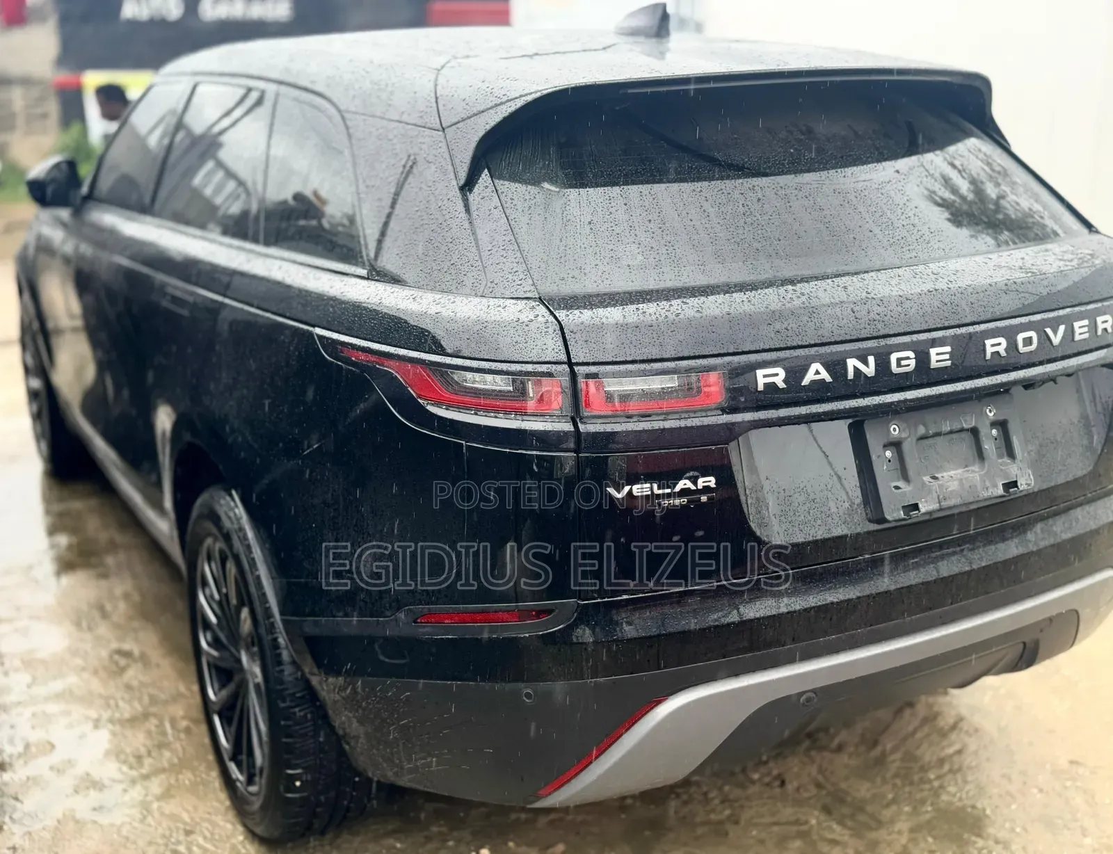 Land Rover Range Rover Velar 2017 Black
