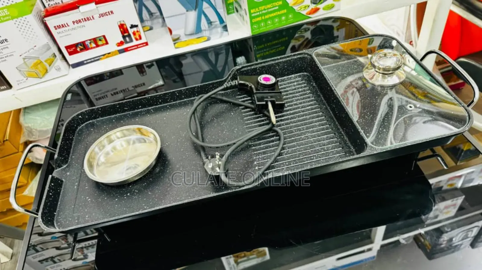 2 In 1 Non-stick Electric Grill