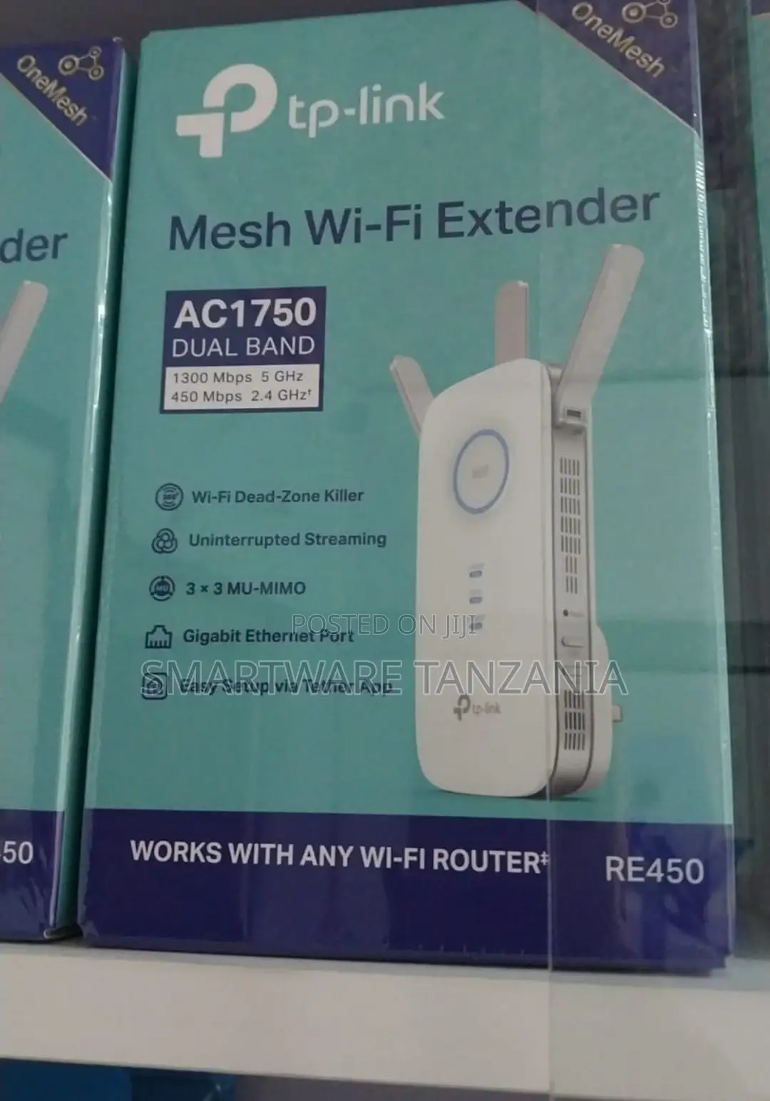 Tp-link AC1750 Mesh Wi-fi Range Extender RE450 Br16
