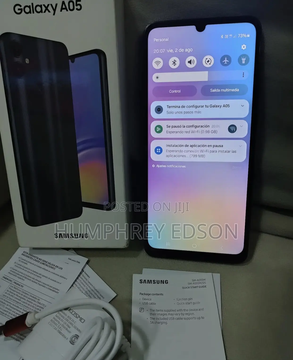 New Samsung Galaxy A05 128 GB Black