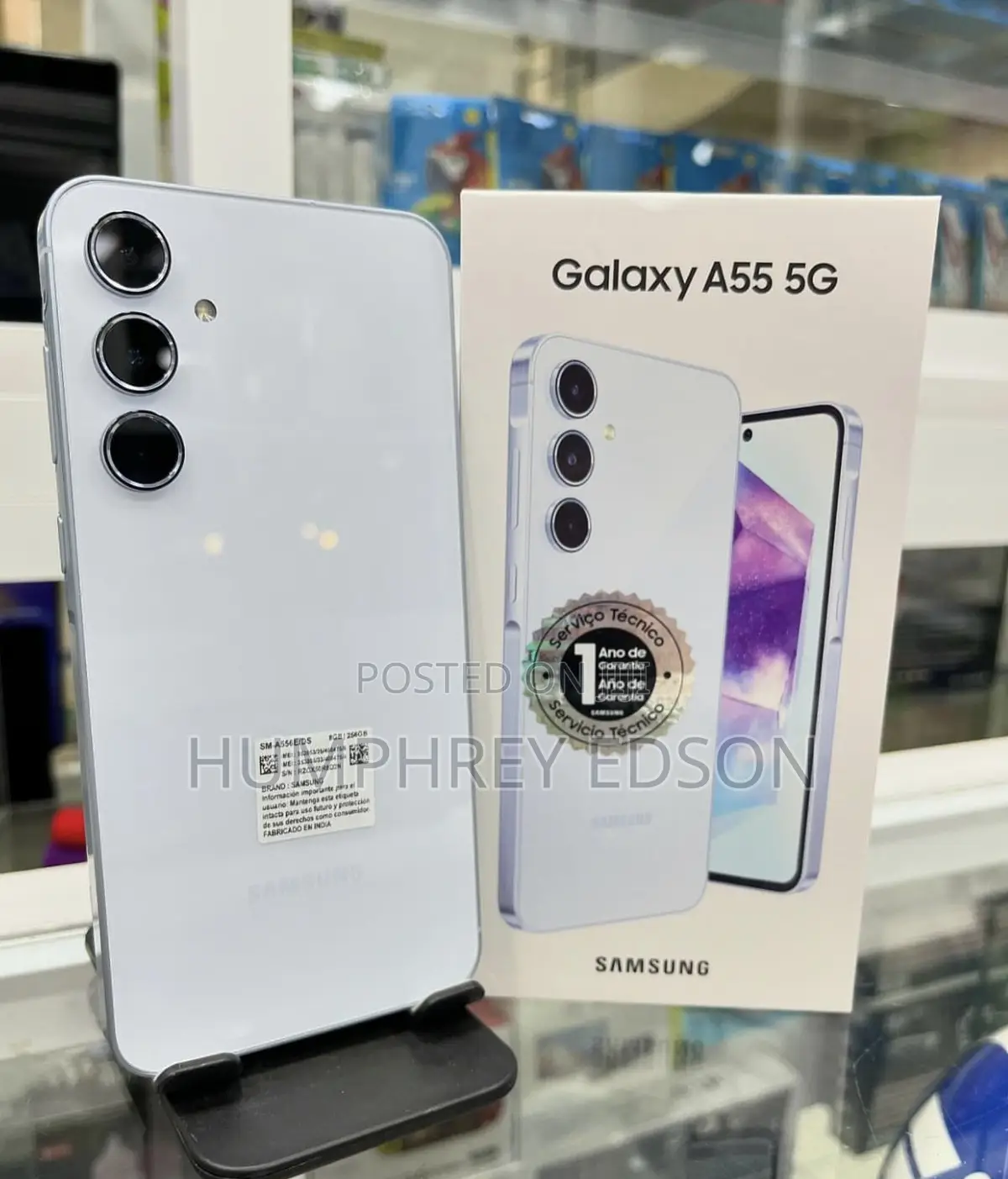New Samsung Galaxy A55 256 GB White