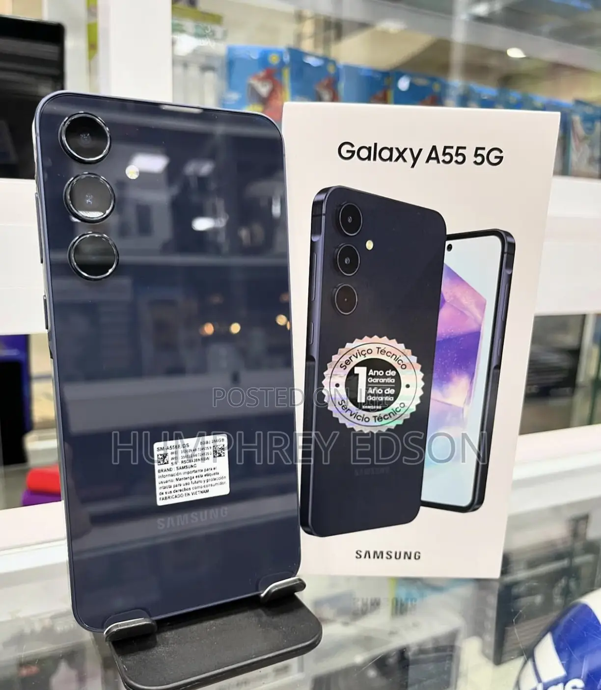 New Samsung Galaxy A55 256 GB Black