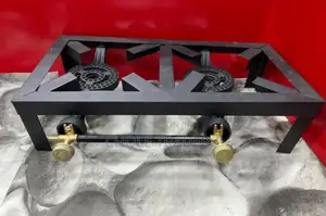 Double Burner Countertop Gas Stove