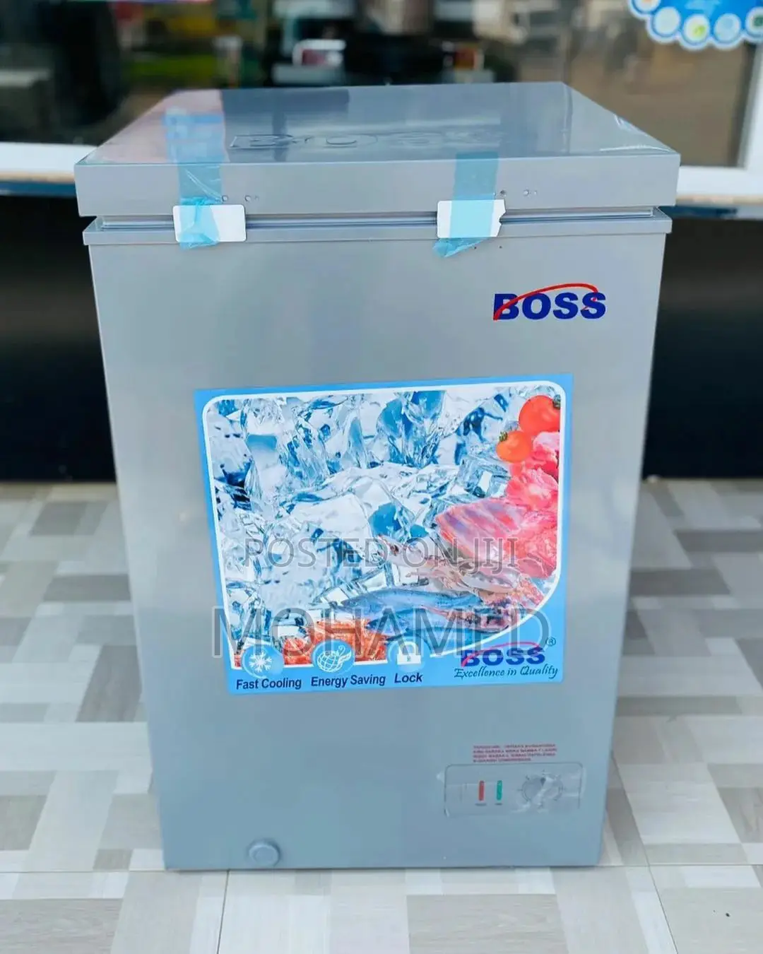 Boss Freezer/Friza Be 100L Ss