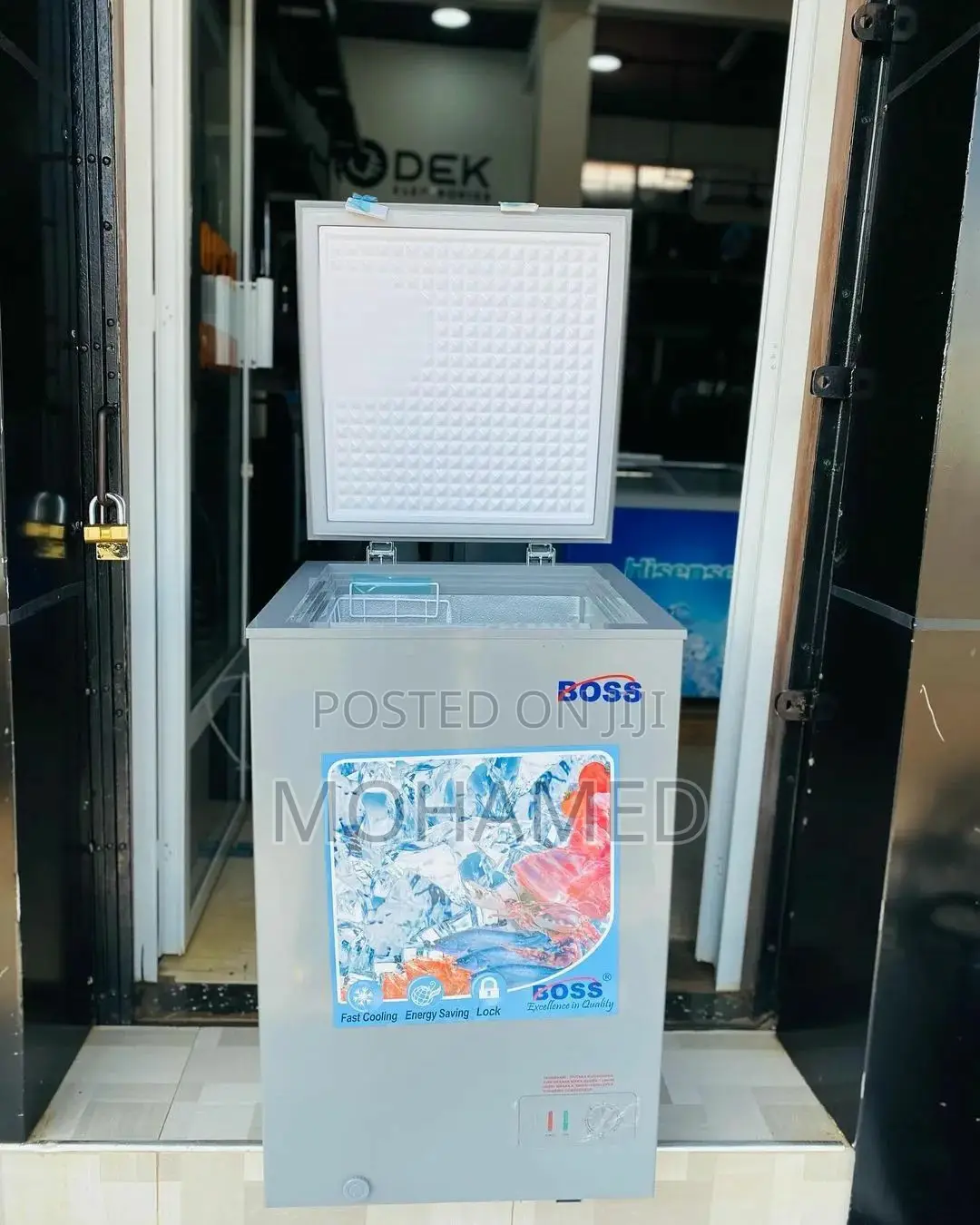 Boss Freezer/Friza Be 100L Ss