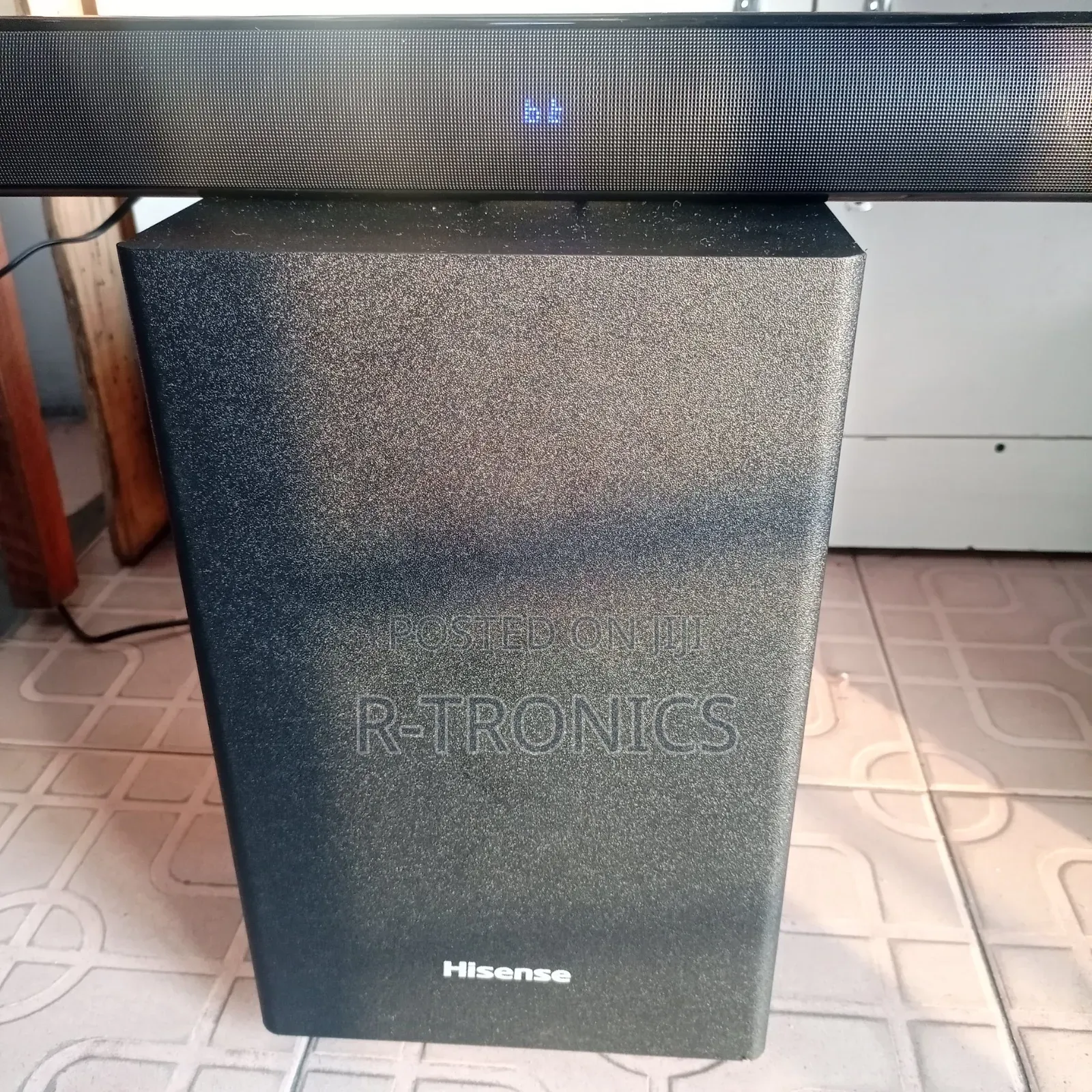 Hisense Sound Bar 2.1 CH 120W With Wireless Subwoofer