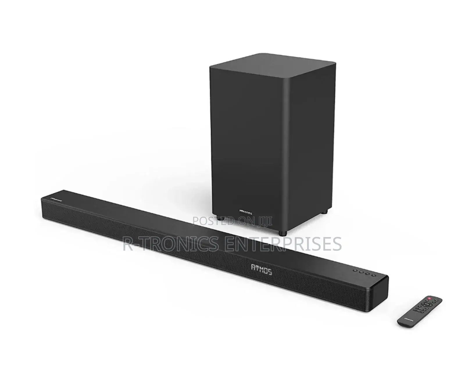 Hisense HS312 3.1ch Sound Bar With Wireless Subwoofer, 300W