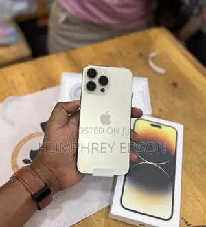 Photo - New Apple iPhone 14 Pro Max 256 GB Gold