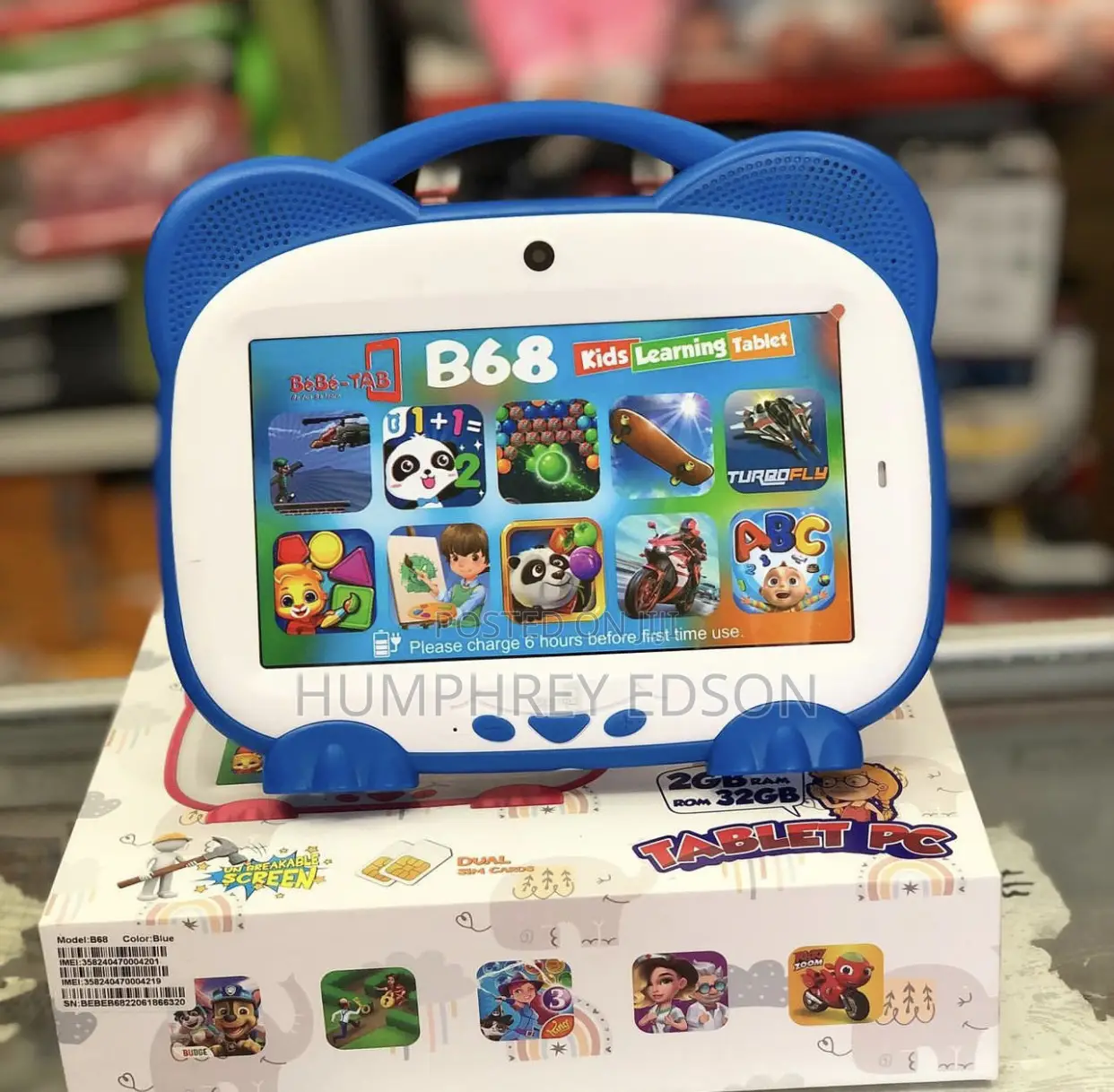 New Bebe B68 128 GB Blue