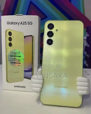 New Samsung Galaxy A25 128 GB Yellow