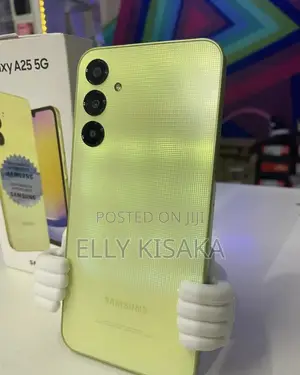 New Samsung Galaxy A25 128 GB Yellow
