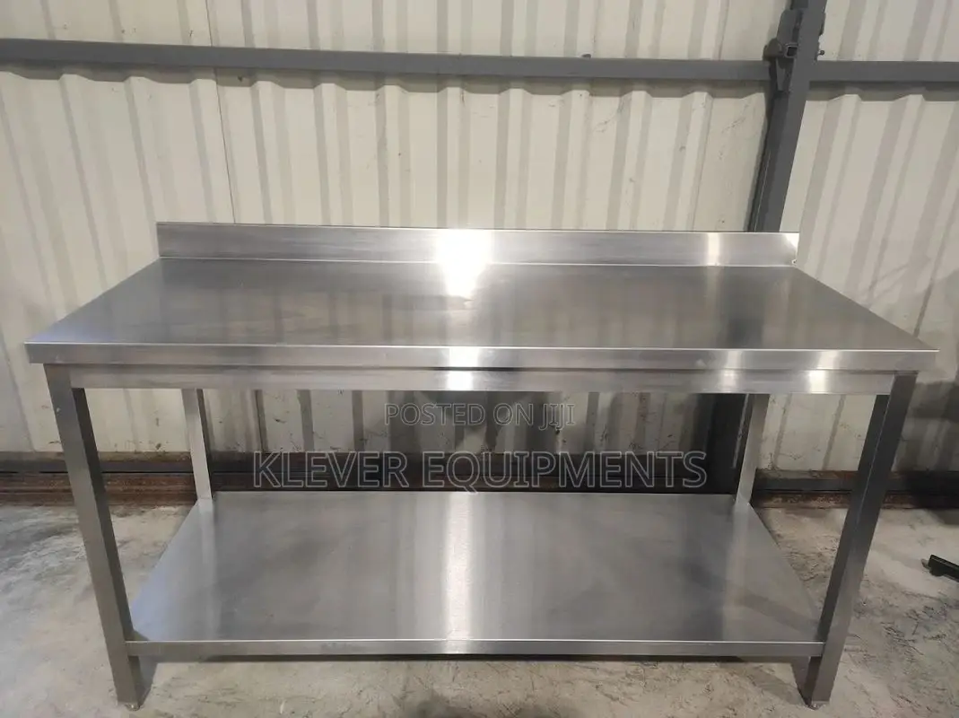6feet Stainless Steel Working Table With Lower Shelf