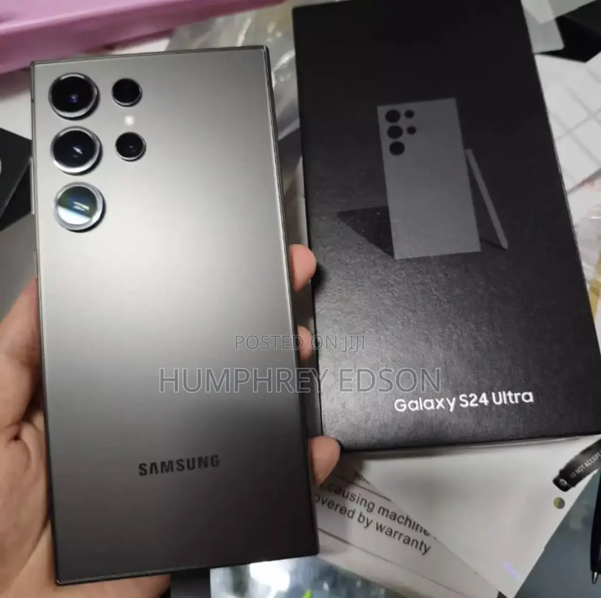 New Samsung Galaxy S24 Ultra 256 GB Gray