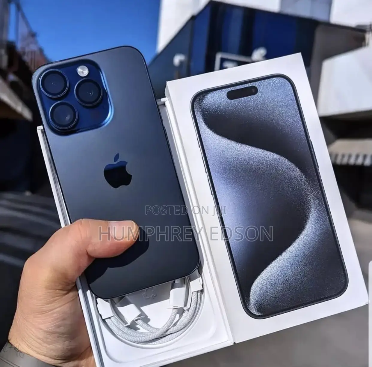 New Apple iPhone 15 Pro Max 256 GB Blue