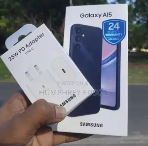 New Samsung Galaxy A15 128 GB Black