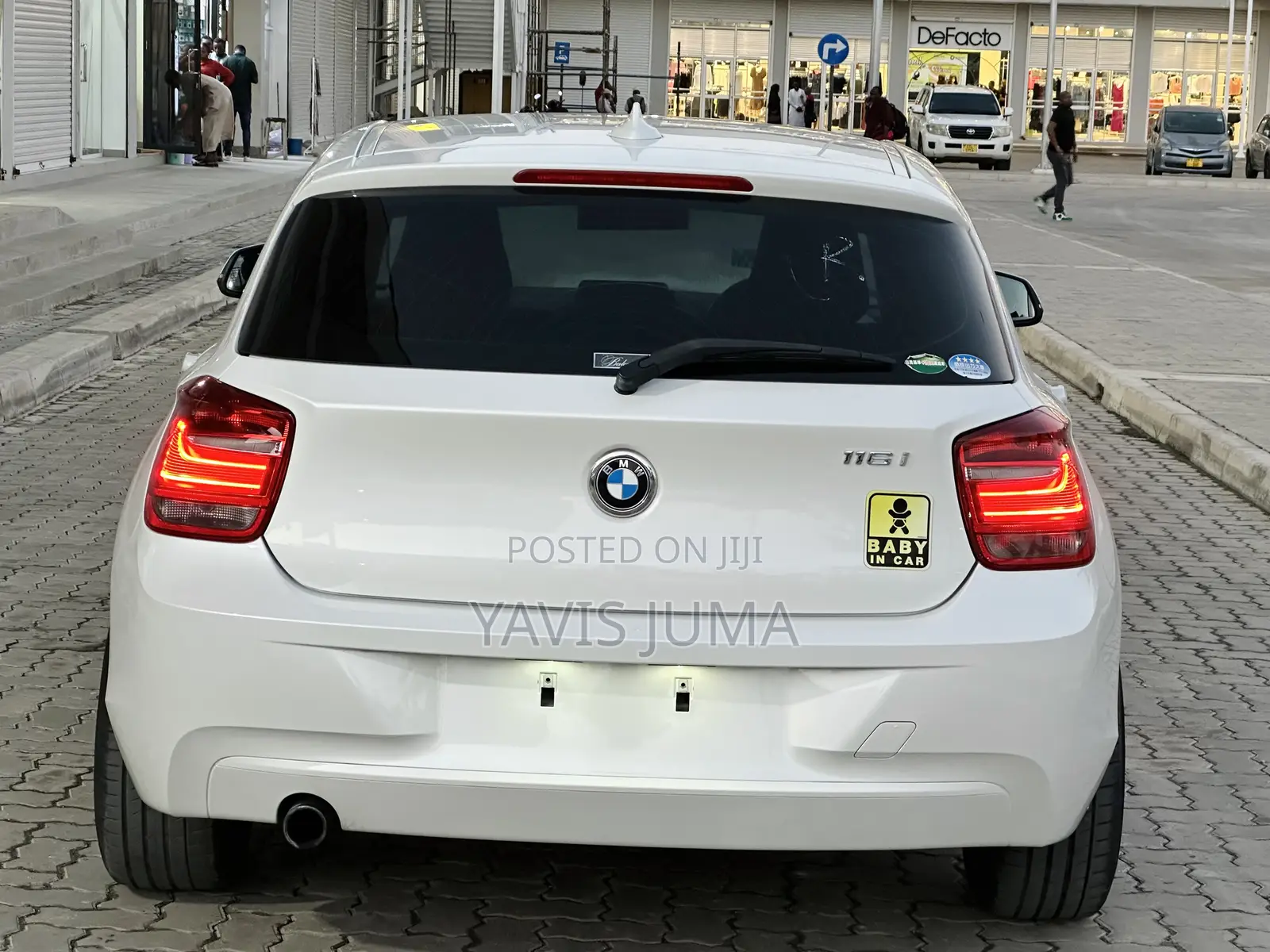 BMW 1 Series 2012 White