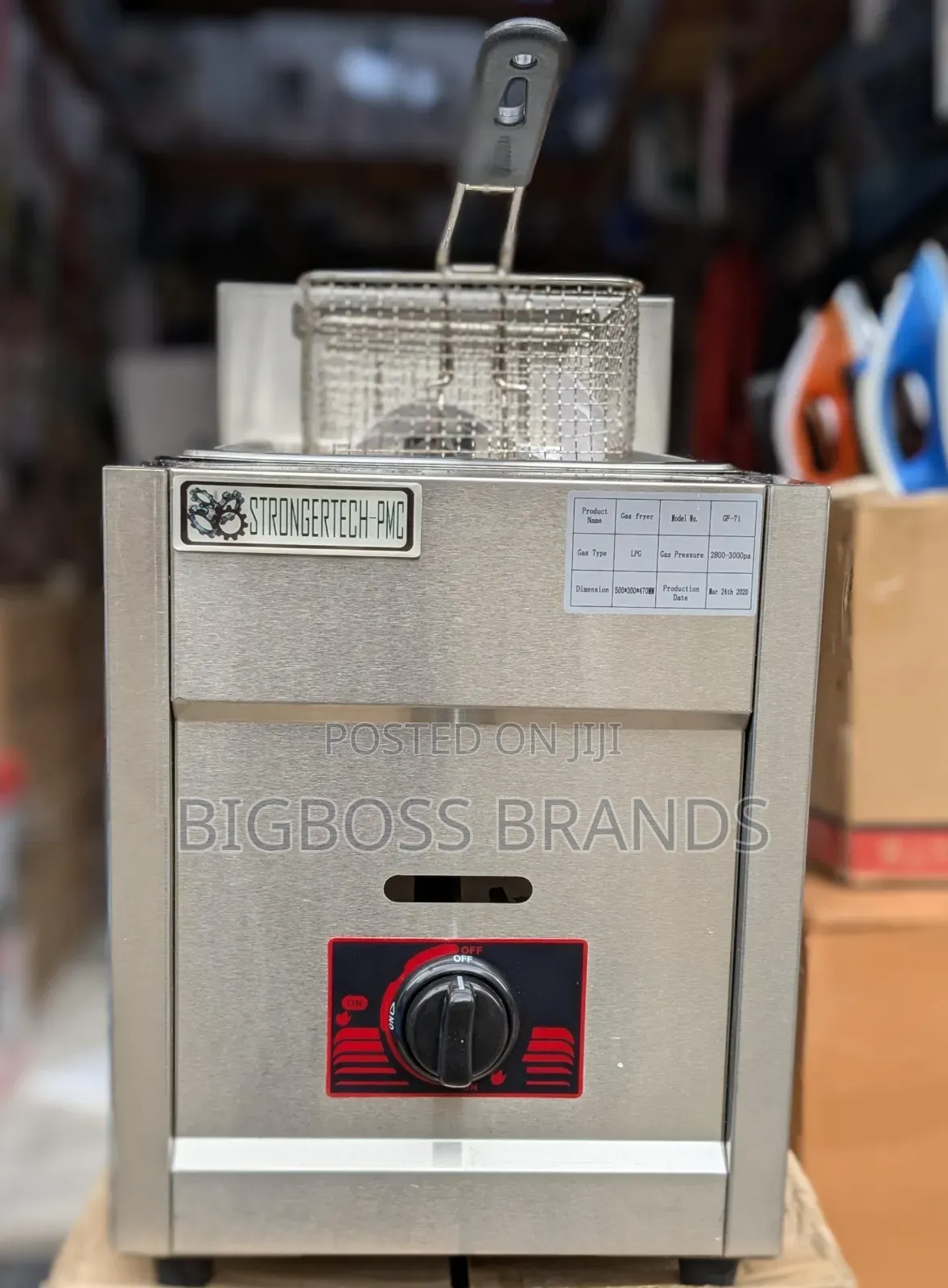 Gass Deep Fryer 6L