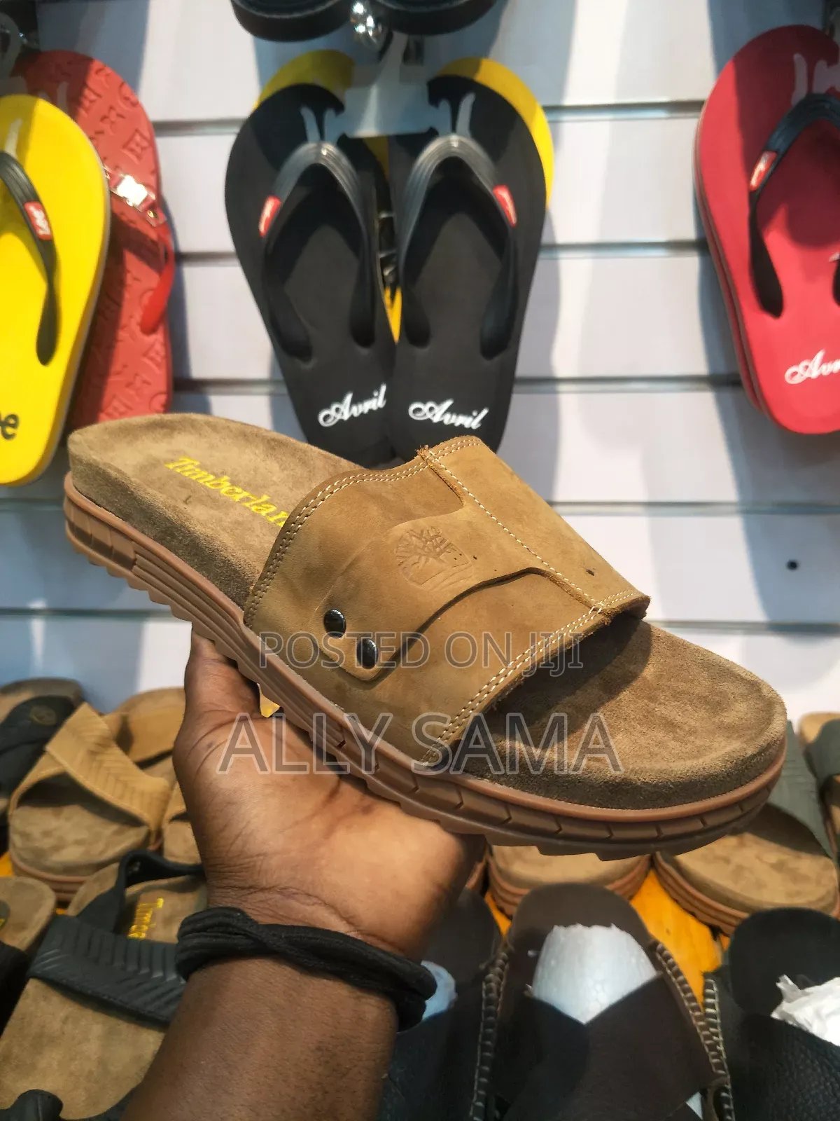 Open Shoes Timberland Material Leather
