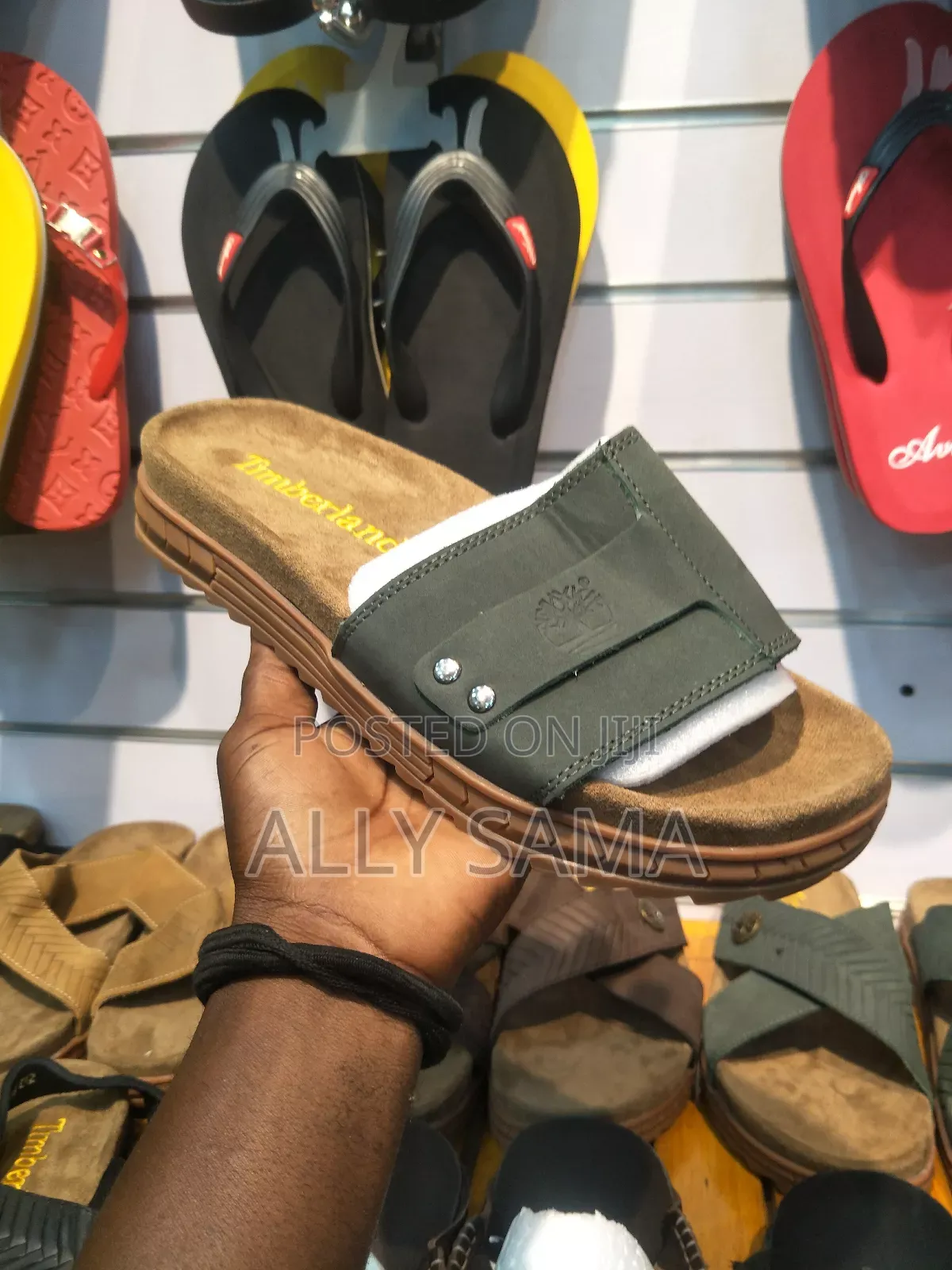 Open Shoes Timberland Material Leather
