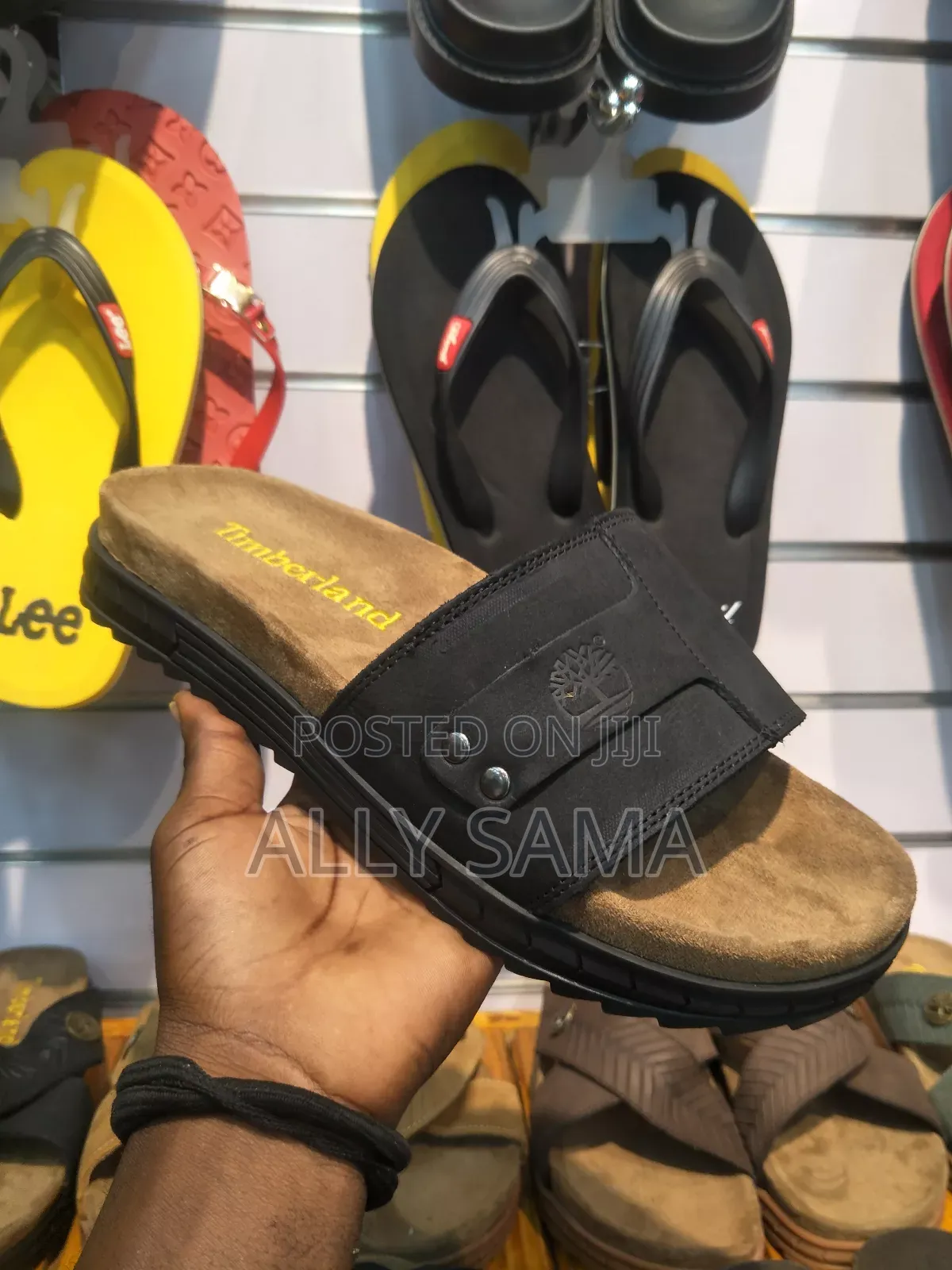 Open Shoes Timberland Material Leather