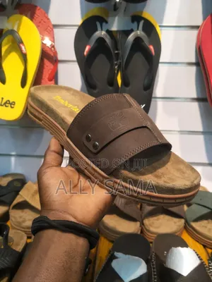 Open Shoes Timberland Material Leather