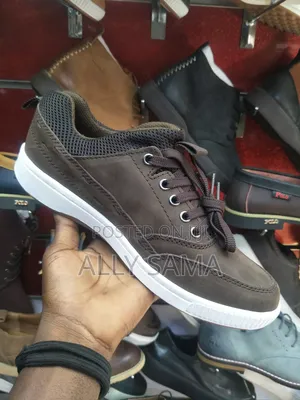 Mens Shoes Cateripillar Material Leather