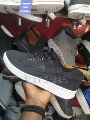 Mens Shoes Cateripillar Material Leather