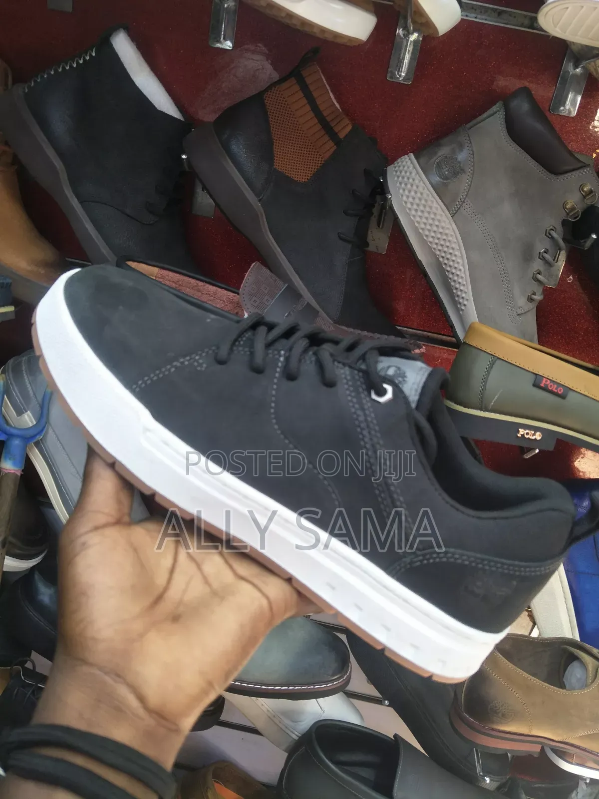 Mens Shoes Caterpillar Material Leather